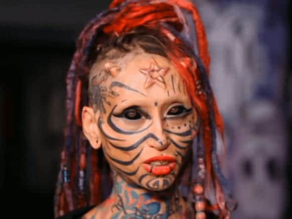 Face Tattoos Women