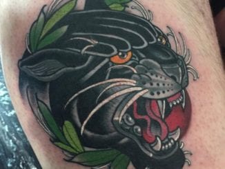 Black Panther Tattoo Images