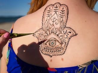 Fatima Hand Tattoo